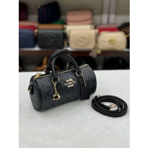 Coach Rowan Long Kadın Çanta - Siyah Desen