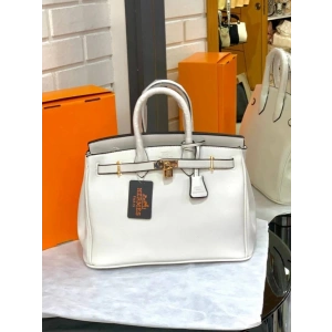 Hermes Birkin Kadın Çanta - Beyaz