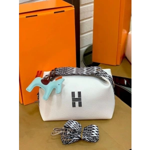Hermes Bride Atlı Çanta - Beyaz