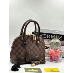 Louis Vuitton Alma BB Kadın Çanta - Kahverengi