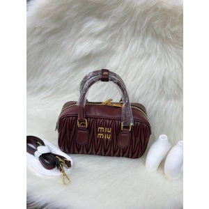 Miu Miu Arcadie Mini Kadın Çanta - Bordo