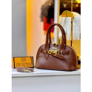 Miu Miu Aventure Nappa Kadın Çanta - Taba