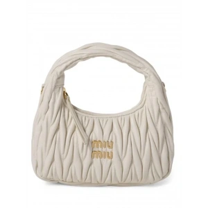 Miu Miu Mini Boy Kadın Çanta - Bej