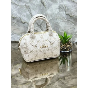 Vakko Mini Kadın Çanta - Beyaz