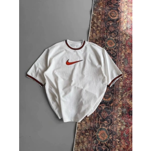 Yeni Sezon! Ribana Oversize Unisex Tshirt - Beyaz