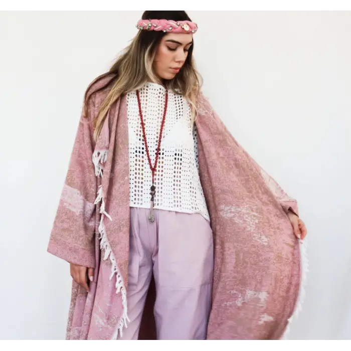 PALETTE DOKUMA KIŞ KAFTANI