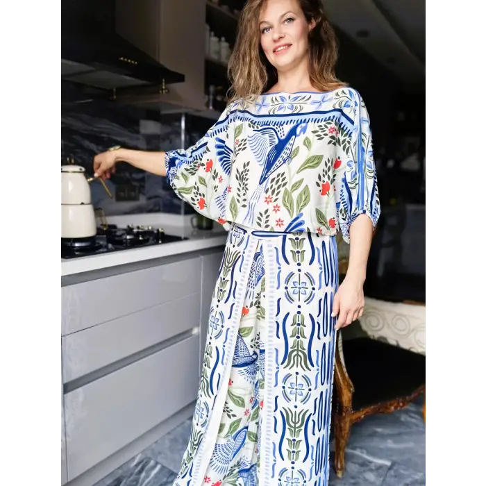 PARROT BLUZ & ETEK PANTOLON TAKIM