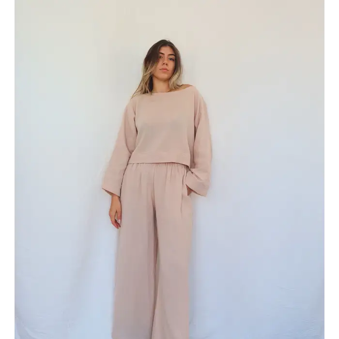 SOUL MÜSLİN BLUZ & PANTOLON TAKIM