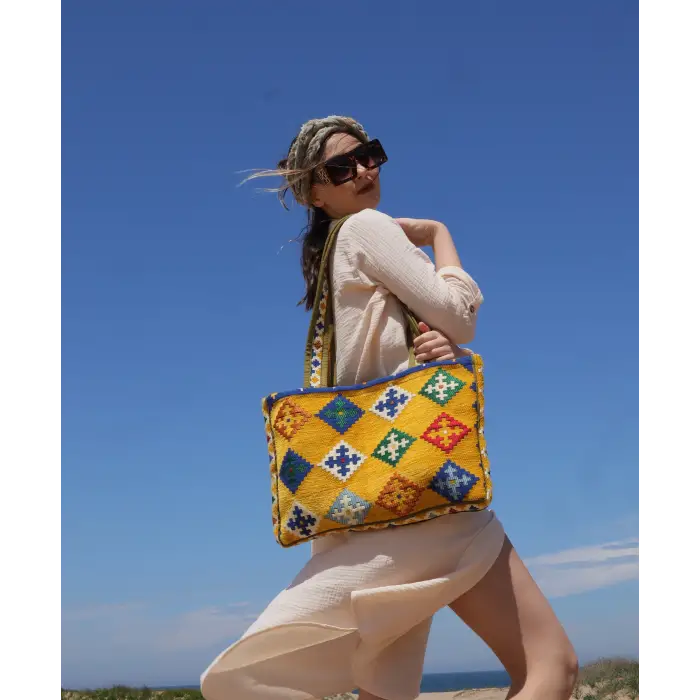 KERPE KİLİM ÇANTA