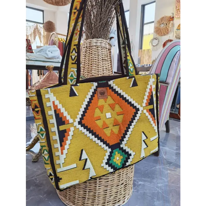 KERPE KİLİM ÇANTA