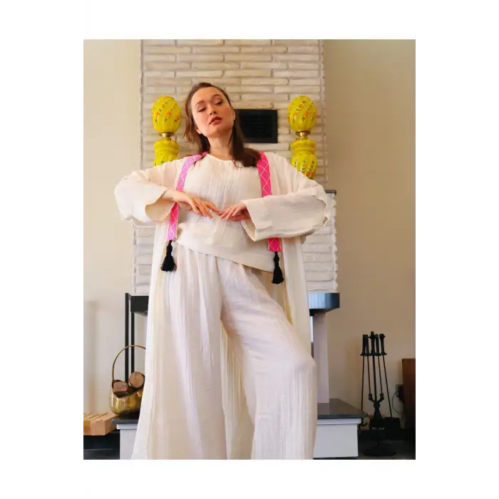 CHAKRA MÜSLİN KİMONO