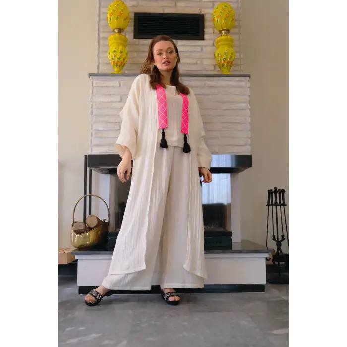 CHAKRA MÜSLİN KİMONO