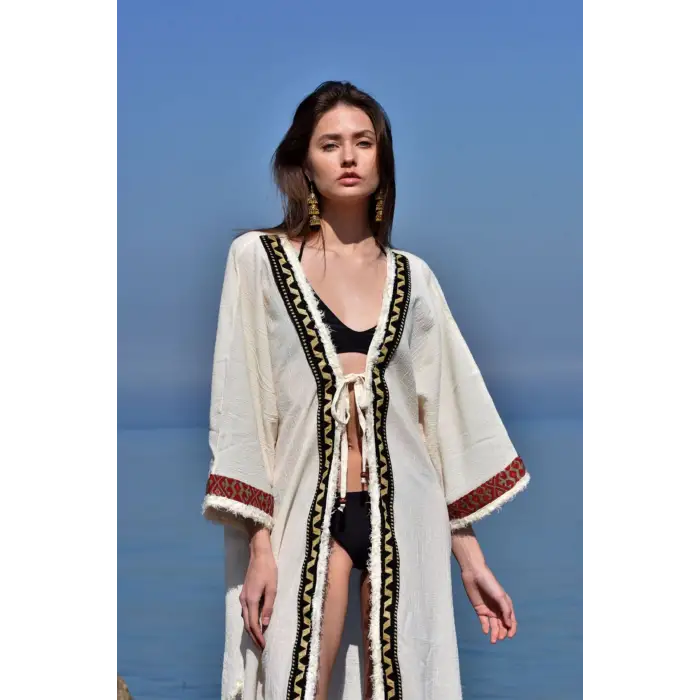 AKAT ŞİLE BEZİ KAFTAN