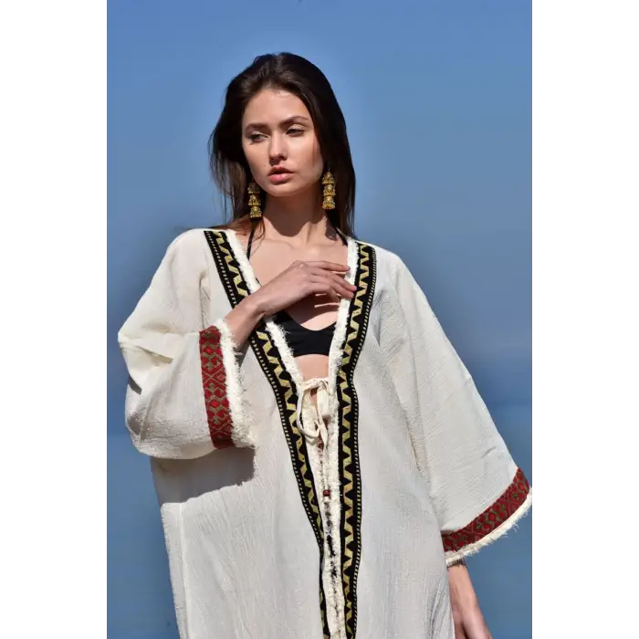 AKAT ŞİLE BEZİ KAFTAN