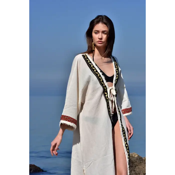 AKAT ŞİLE BEZİ KAFTAN