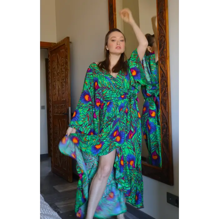 PEACOCK ÇİNGENE  ELBİSE