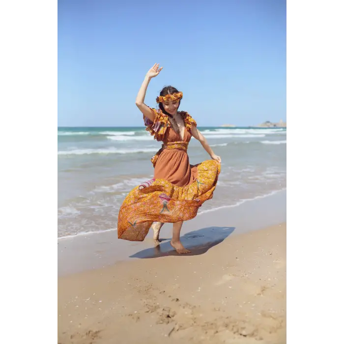 DEBORAH VUAL & MÜSLİN BOHEM ELBİSE