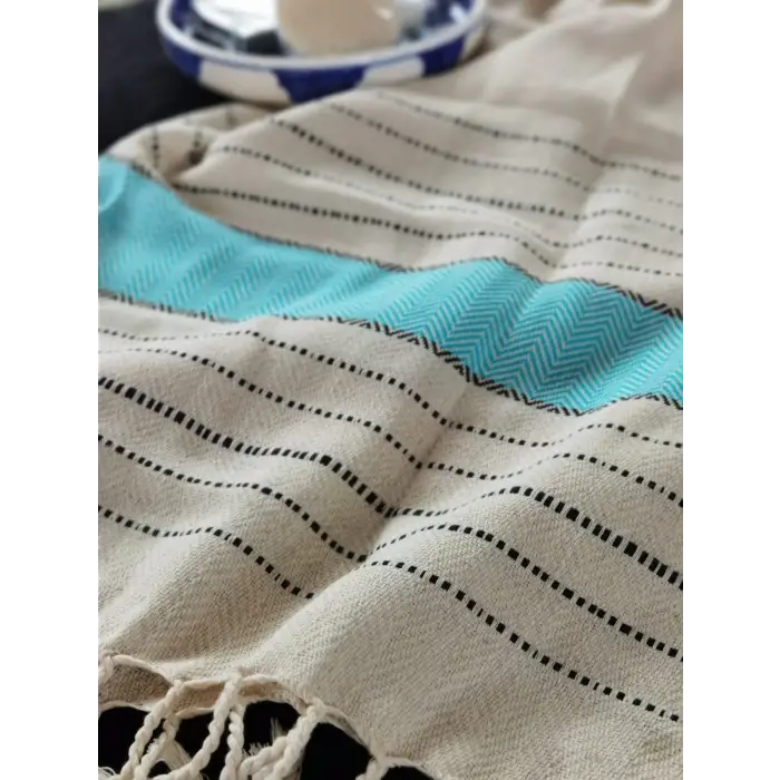 ALAÇATI KETEN KARISIMLI PESTEMAL