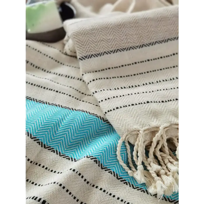 ALAÇATI KETEN KARISIMLI PESTEMAL