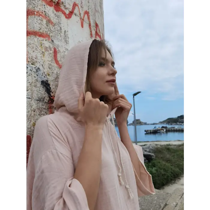 ROBIN KAPŞONLU ELBİSE