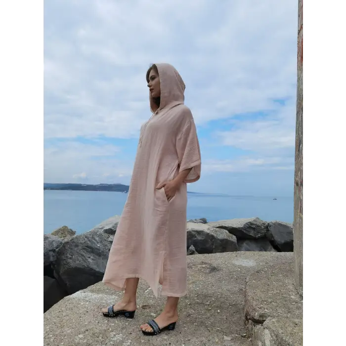 ROBIN KAPŞONLU ELBİSE