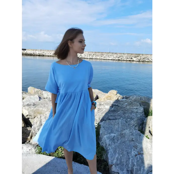 DEBİ ŞİLE BEZİ ELBİSE