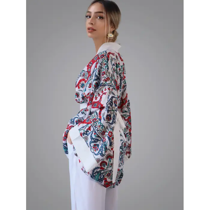 VİSKON KİMONO PANTOLON TAKIM