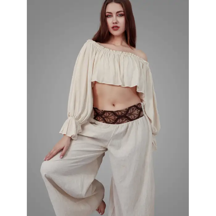 SAHRA CROP & PANTOLON TAKIM