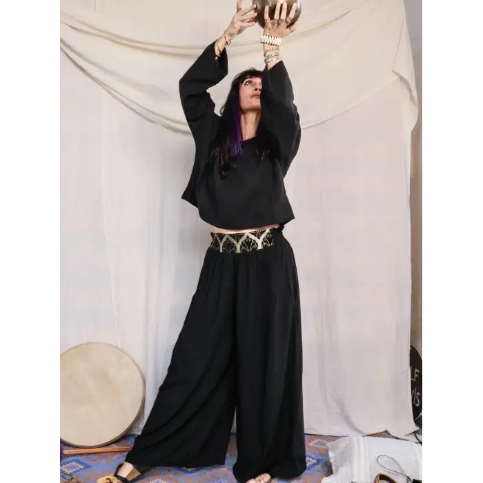 SAHRA BLUZ & PANTOLON