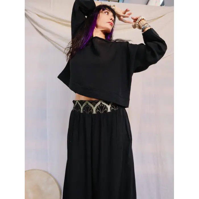 SAHRA BLUZ & PANTOLON