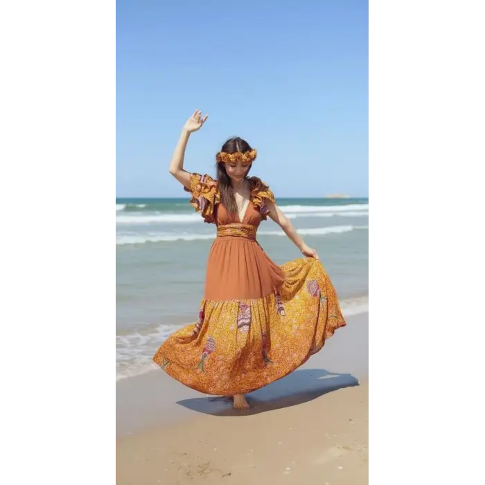 DEBORAH VUAL & MÜSLİN BOHEM ELBİSE