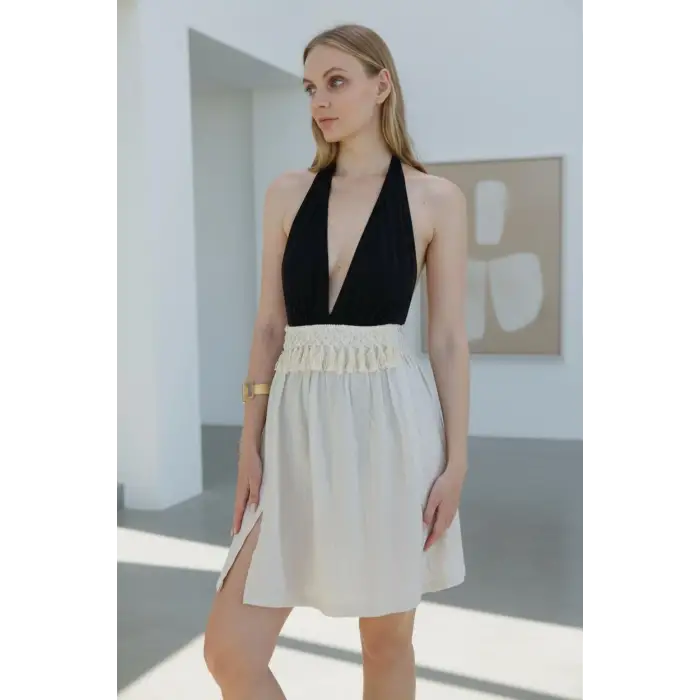 MAGNOLIA MÜSLİN MİNİ ETEK