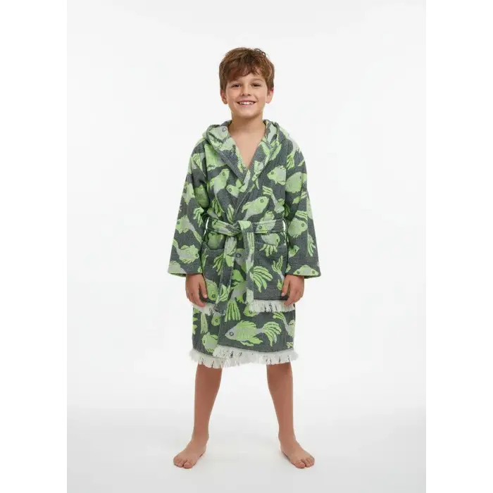 MORİNA BORNOZ/ Yeşil