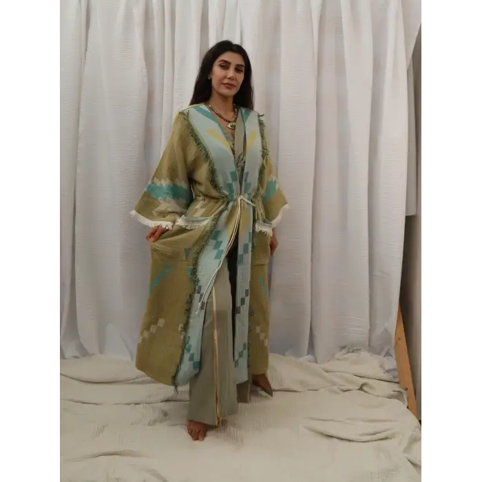 ANATOLIAN HERİTAGE KAFTAN / Yeşil Kilim