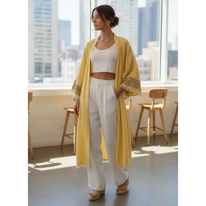 SMELLS LIKE ANATOLİA KAFTAN /sarı