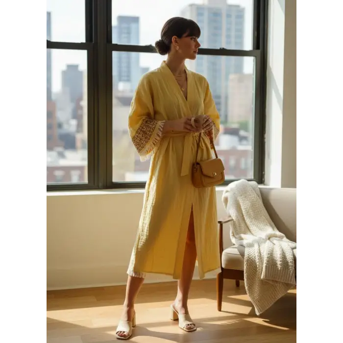 SMELLS LIKE ANATOLİA KAFTAN /sarı