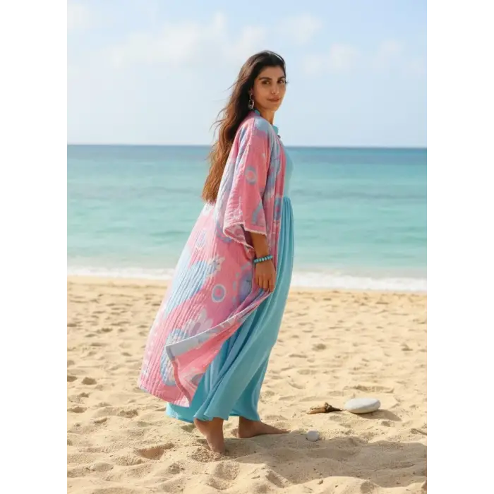 UTOPIA KAFTAN / Pembe