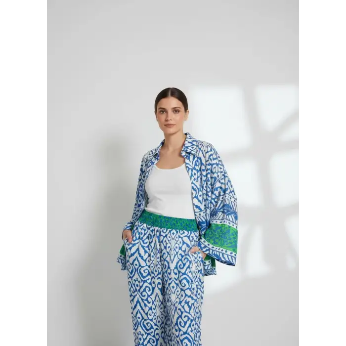 HABITAT VISKON GÖMLEK & PANTOLON TAKIM