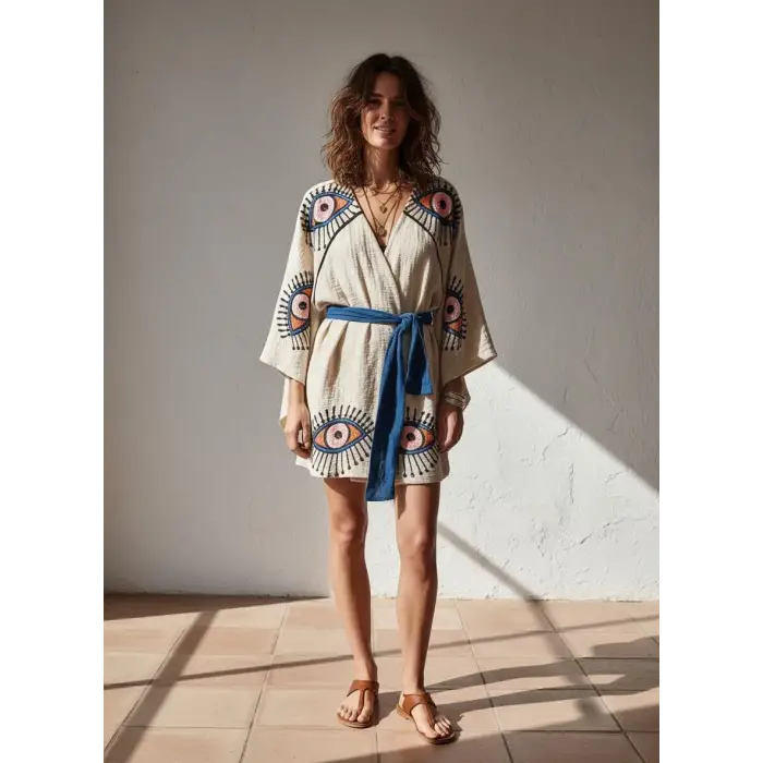 TILSIM PAMUK KİMONO CEKET