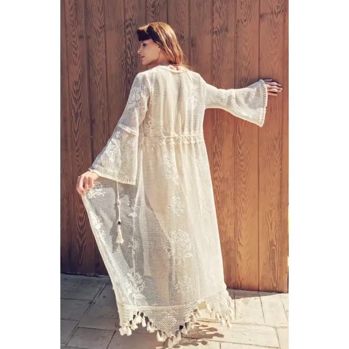 RHAPSODY PAMUK FİLE KAFTAN