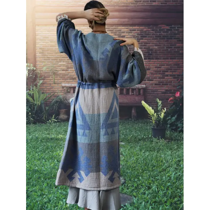 ANATOLIAN HERİTAGE KAFTAN / Mavi Kilim