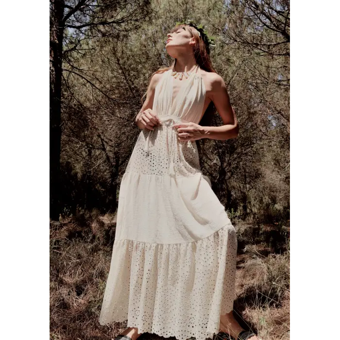 DESTAN ŞİLE BEZİ ELBİSE