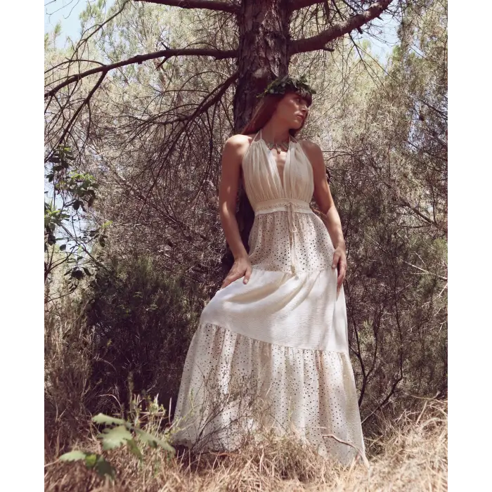 DESTAN ŞİLE BEZİ ELBİSE