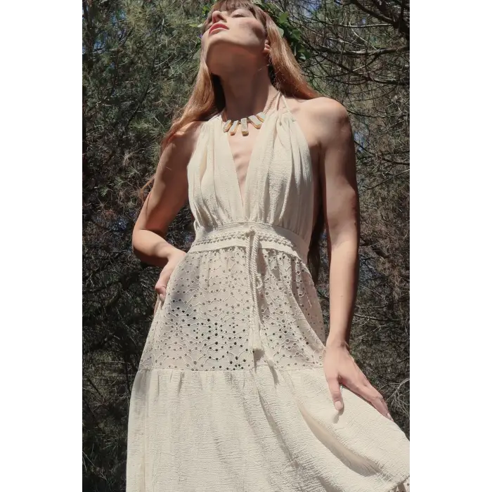 DESTAN ŞİLE BEZİ ELBİSE