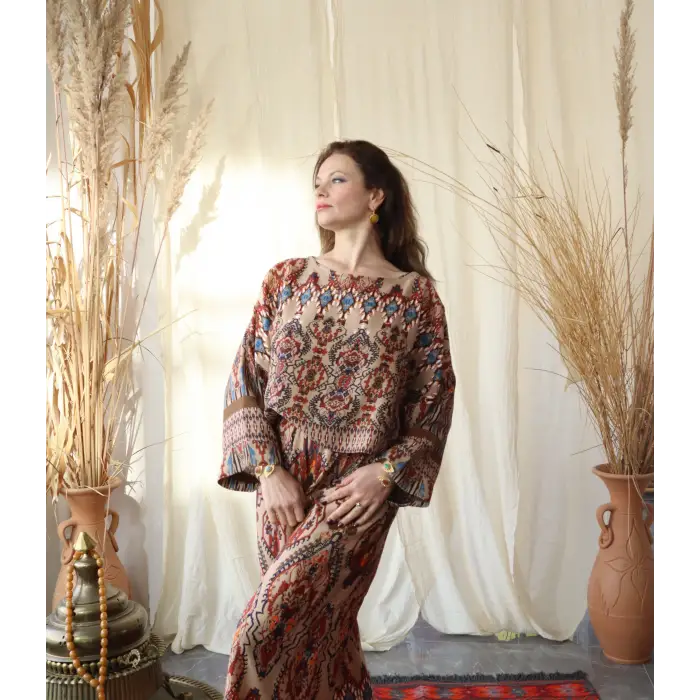 BAGDAT  BLUZ & PANTOLON TAKIM