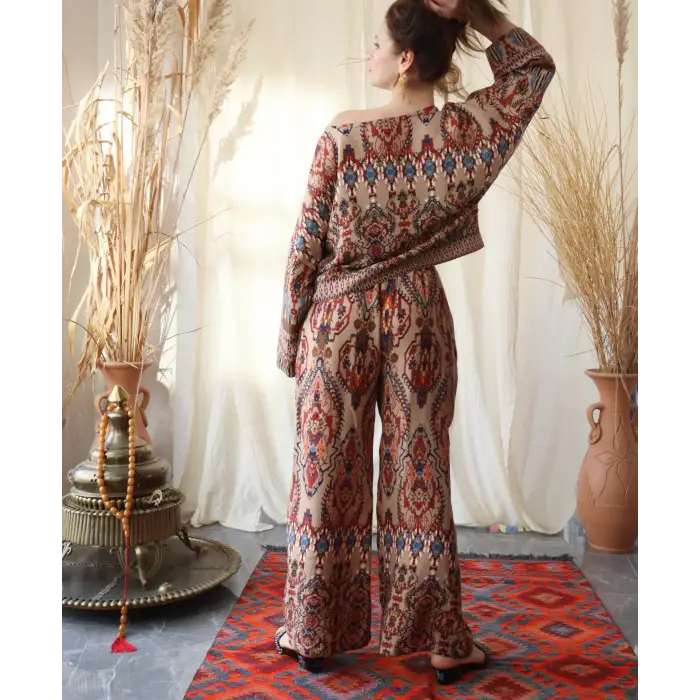 BAGDAT  BLUZ & PANTOLON TAKIM