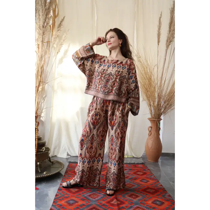 BAGDAT  BLUZ & PANTOLON TAKIM