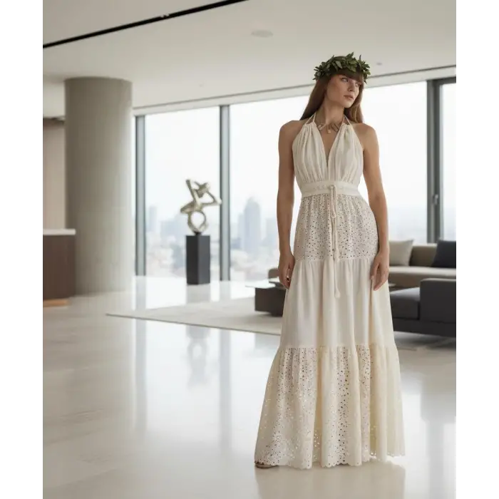 DESTAN ŞİLE BEZİ ELBİSE