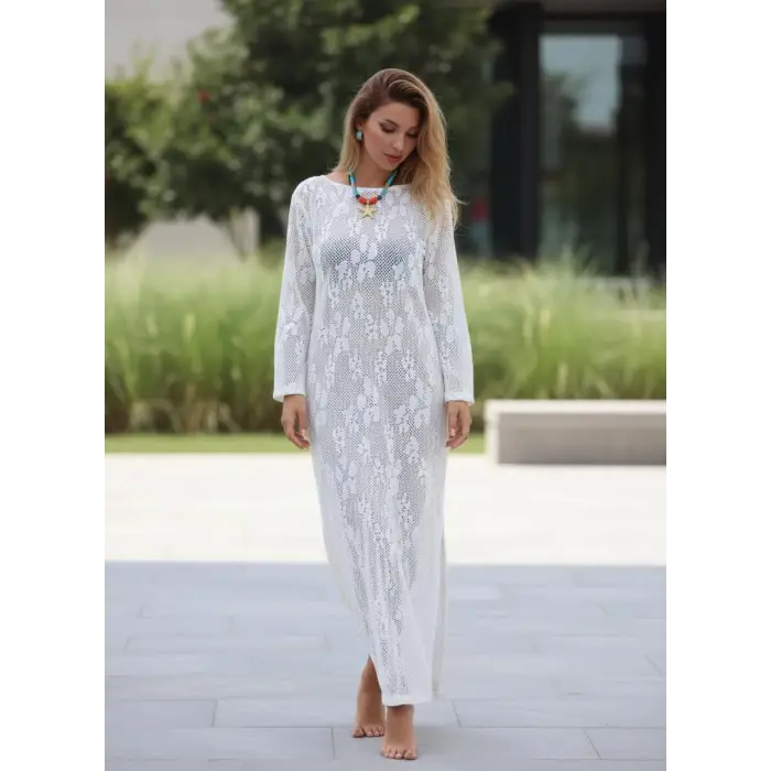 IVY FİLE UZUN KOLLU ELBİSE