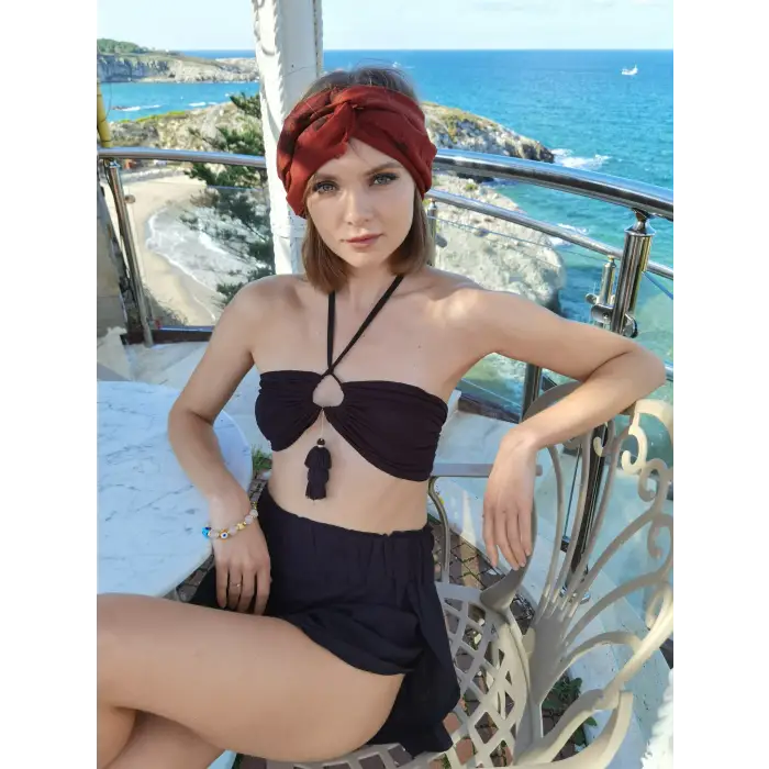 KISS CROP & ŞORT TAKIM